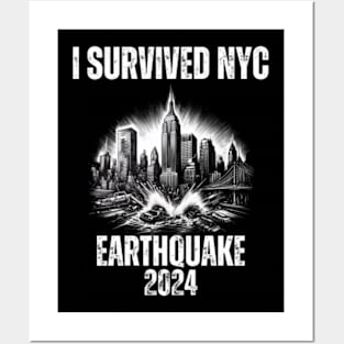 I-Survived-The-NYC-Earthquake Posters and Art